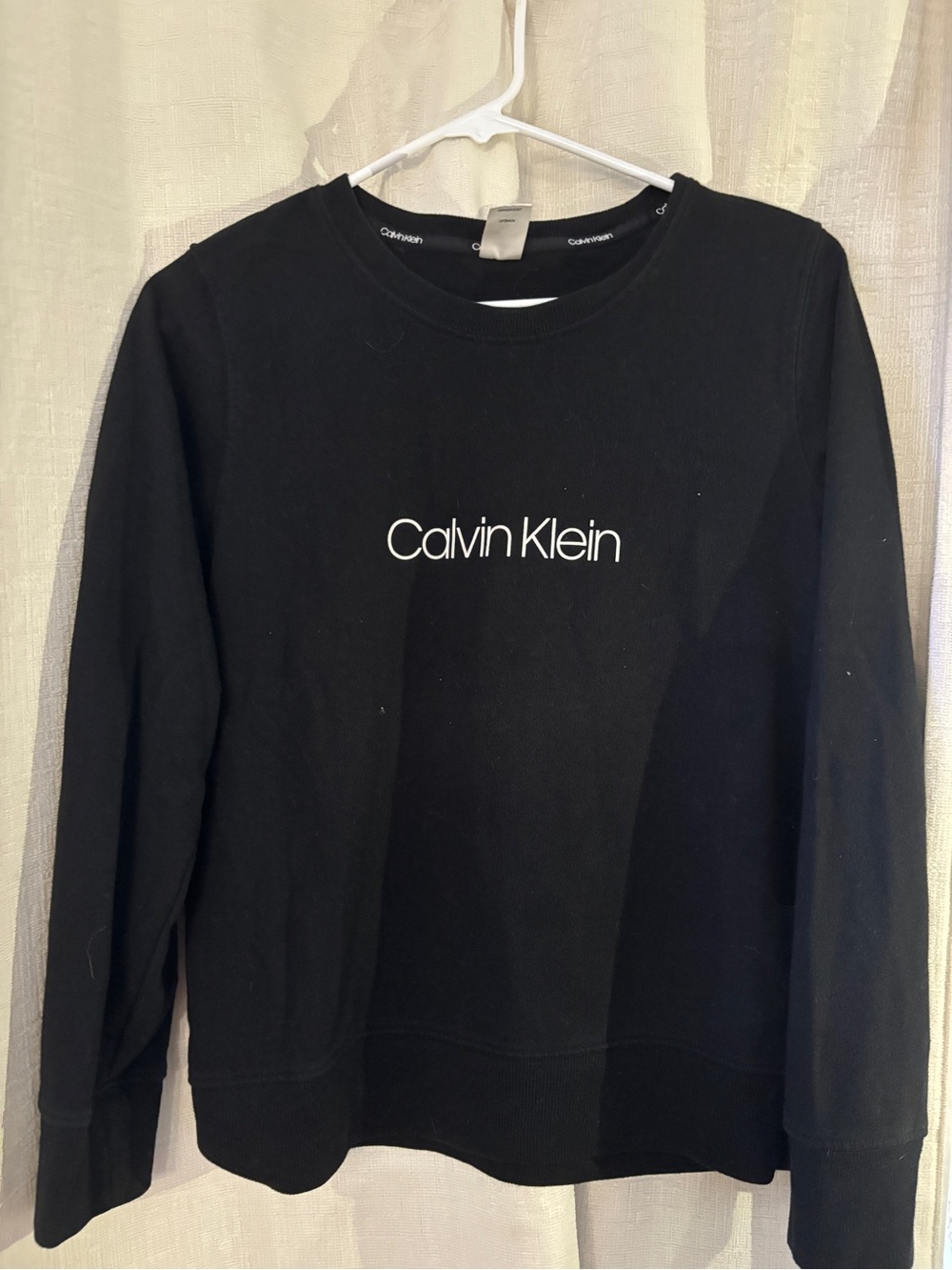 Calvin Klein Women’s Black Logo Sweatshirt